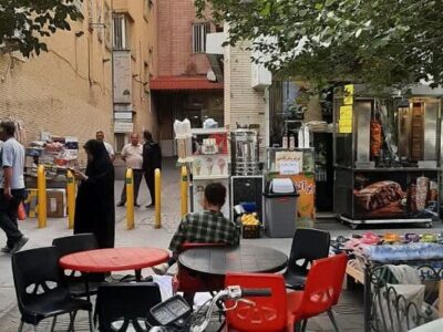 صدور اخطاریه برای آبمیوه‌فروشی متخلف در خیابان جمهوری تبریز