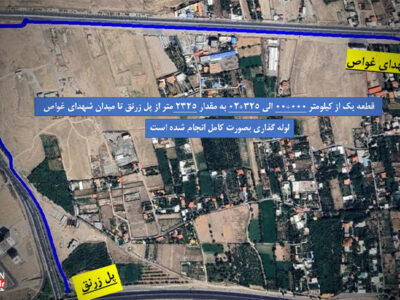 نقش‌آفرینی شهرداری منطقه ۹ تبریز در تسهیل اجرای خط انتقال رینگ شرقی