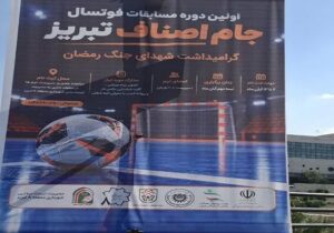فضاسازی محیطی و آمادهسازی معابر منطقه ۸ تبریز در آستانه برگزاری جام اصناف تبریز