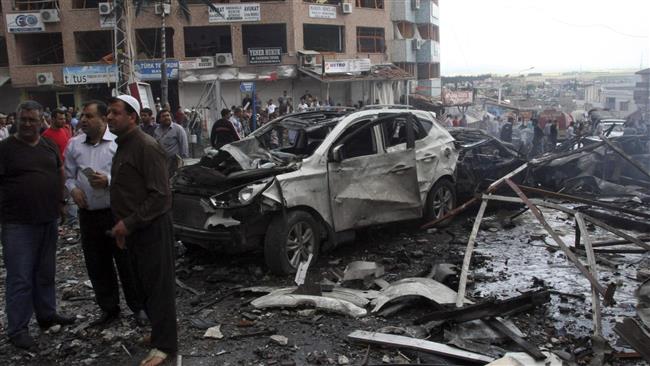 ۳ کشته در انفجار خودروی بمب گذاری شده در جنوب شرق ترکیه