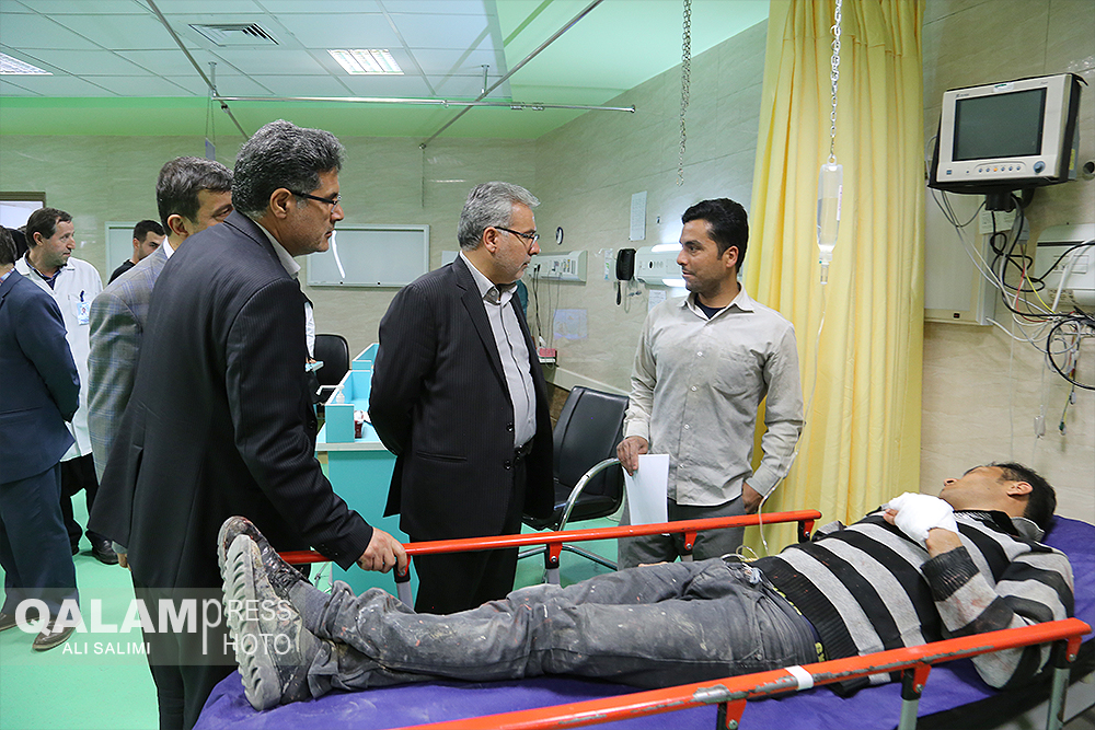 بازدید مدیرکل اجتماعی استاندار از وضعیت بیمارستان شهدا تبریز + گزارش تصویری