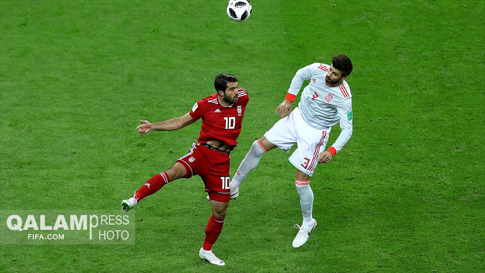 بازی ایران – اسپانیا / گزارش تصویری
