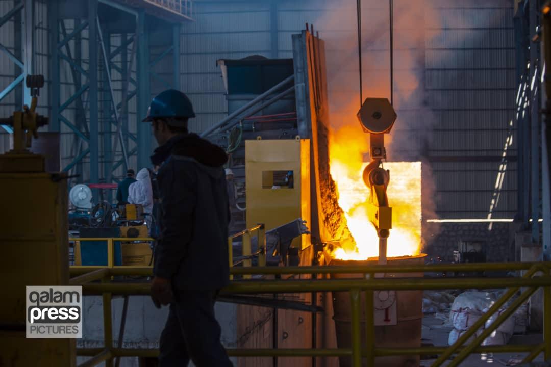 افتتاح فاز اول خط تولید شمش فولاد ارس با ظرفیت تولید ۱۲۰ هزار تن