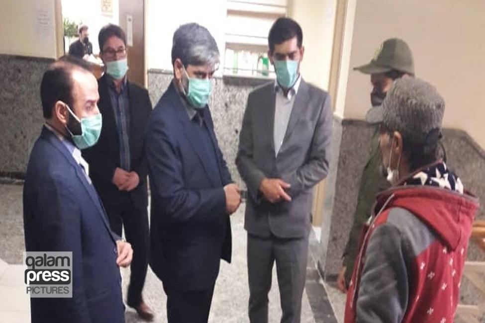 بازدید رئیس کل دادگستری استان اردبیل از حوزه قضایی شهرستان نیر