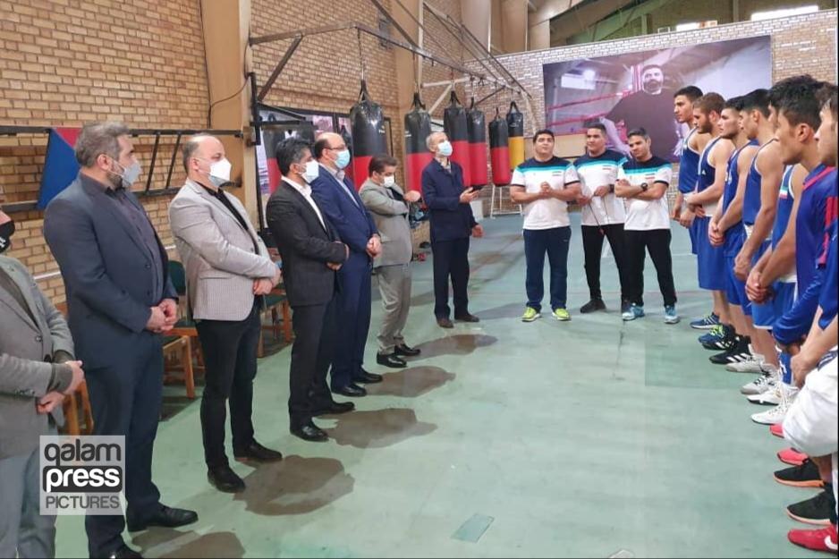 بازدید معاون وزیر ورزش از اردوی تیم بوکس جوانان