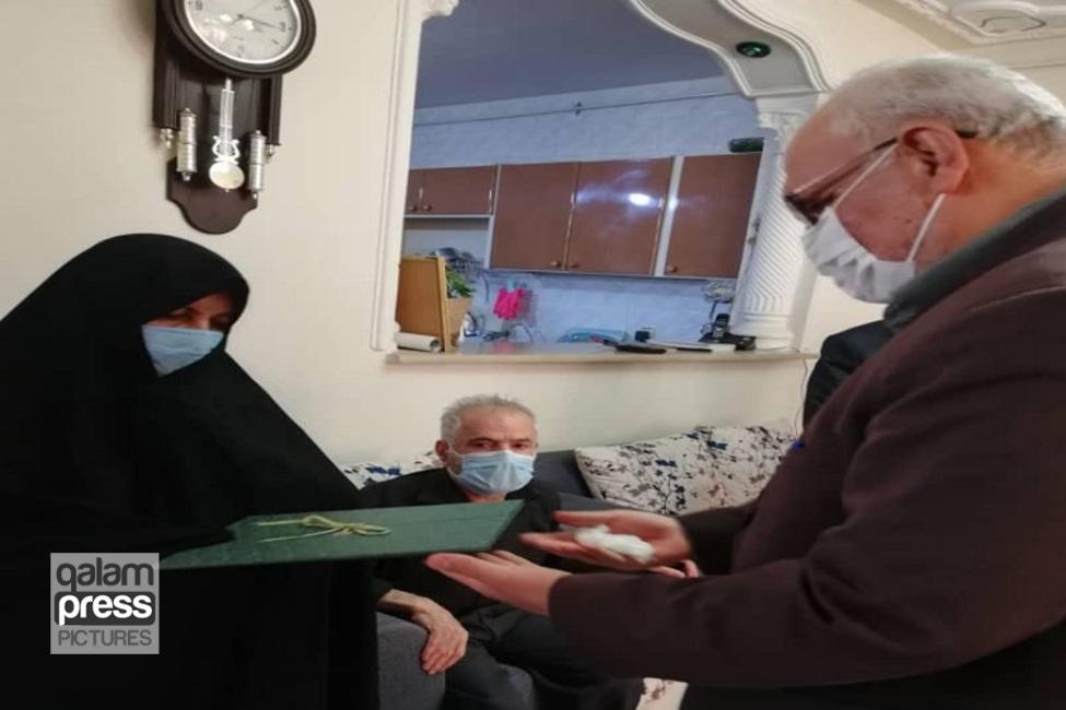 تجلیل سازمان قضایی نیروهای مسلح از شهید مدافع امنیت محسن جعفری
