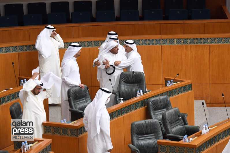 کتک‌کاری در پارلمان کویت