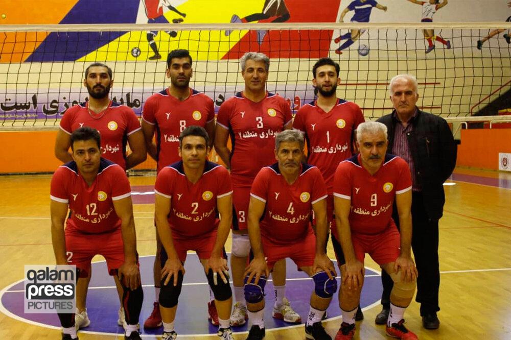 ۶ برد پیاپی والیبالیست های شهرداری منطقه ۲ تبریز