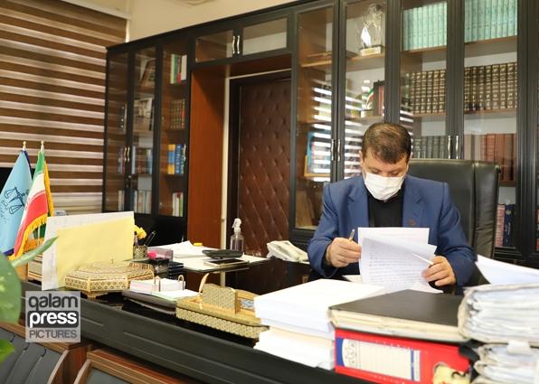 رسیدگی به مشکلات حقوقی ۴۶ نفر از مراجعین در ملاقات مردمی رئیس کل دادگستری استان آذربایجان شرقی