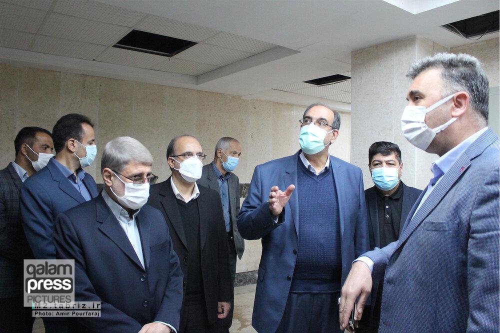 بررسی علل تاخیر در اجرای پروژه هزار واحدی تامین اجتماعی با حضور شهردار تبریز
