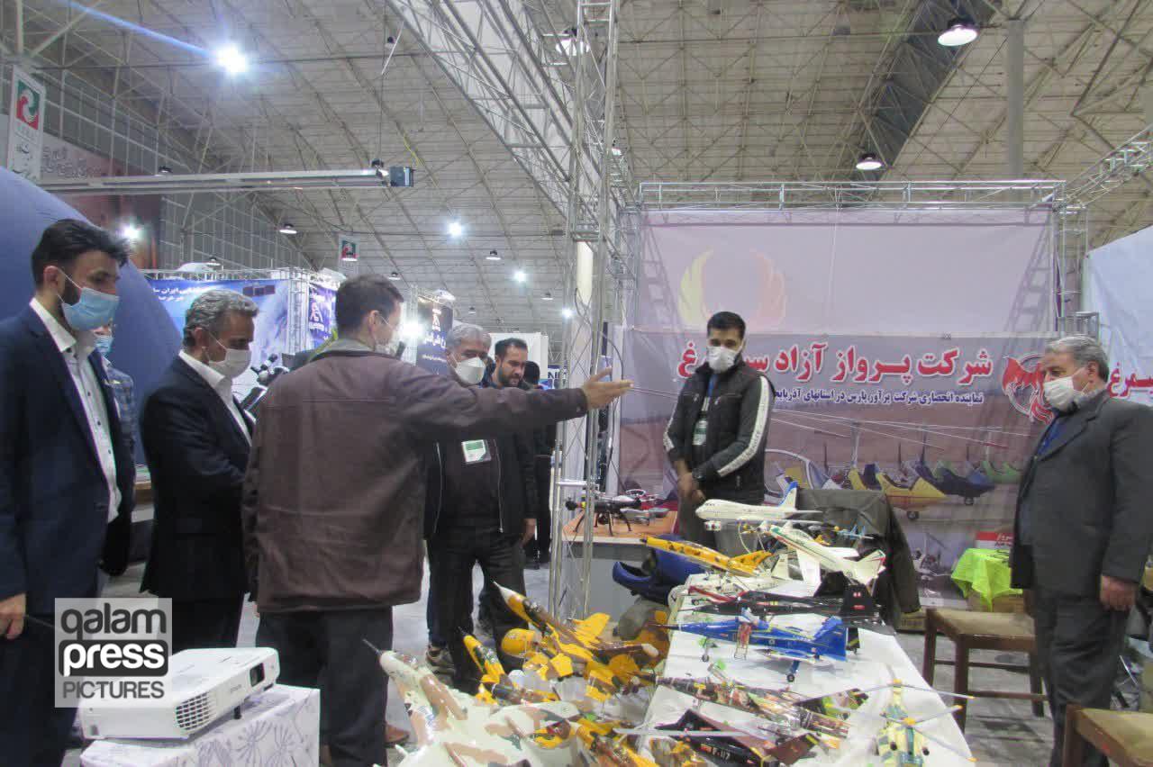 معرفی دستاوردهای فناورانه سازمان صنایع هوایی نیروهای مسلح در نمایشگاه رینوتکس
