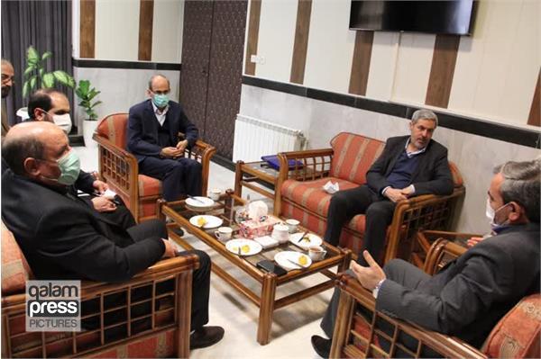 دیدار مدیرکل فرهنگ و ارشاد اسلامی استان با معاون استاندار و فرماندار ویژه شهرستان میانه