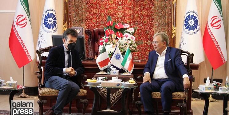 علاقه‌مندی ایتالیا برای توسعه روابط تجاری با ایران