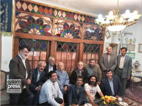 دیدار اعضای انجمن ادبی تبریز با شعرای برجسته مراغه
