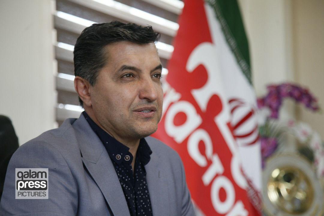 سهرابی: تراکتور روند رو به رشدی با ساغلام دارد/ با حمایت پرشورها، پرسپولیس را شکست میدهیم
