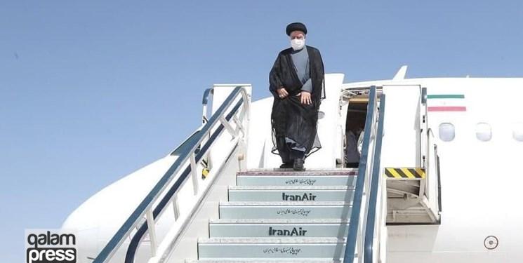 رئیس جمهور دقایقی پیش وارد استان آذربایجان شرقی شد
