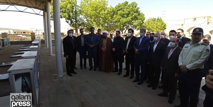 حضور وزیر ورزش در شهرستان هریس