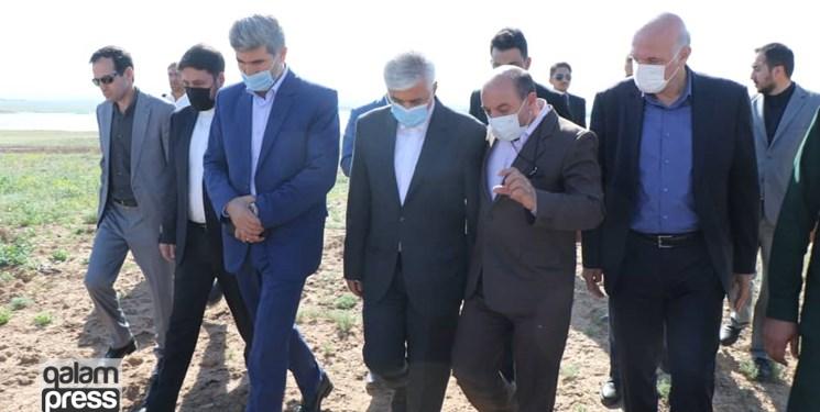 بازدید سجادی از سد آرباطان شهرستان هریس /رونق اقتصادی و کشاورزی هریس در گرو ترمیم سد آرباطان