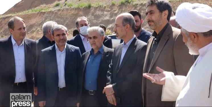 بازدید وزیر نیرو از سد آیدوغموش میانه