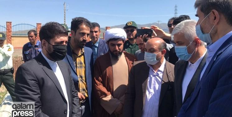 بازدید نماینده ویژه رییس جمهور از نیروگاه برق و پروژه نیمه تمام تصفیه خانه شهرستان هریس
