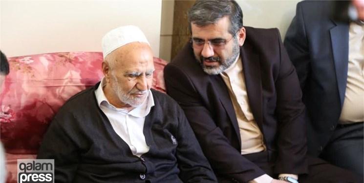 دیدار وزیر فرهنگ و ارشاد اسلامی با استاد کریمیمراغهای