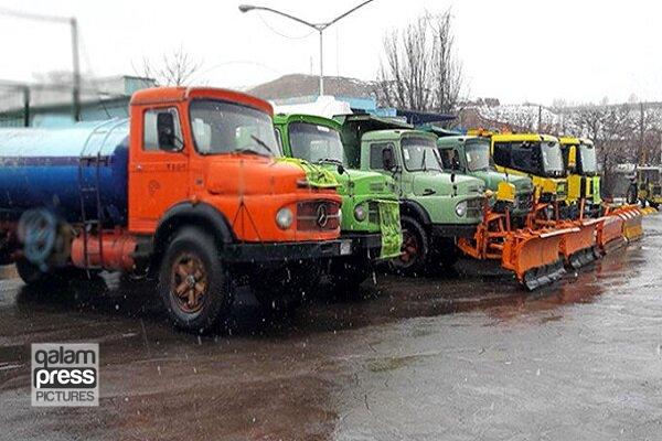 آمادهباش کامل نیروهای خدمات شهری تبریز برای مقابله با حوادث احتمالی وقوع سیلاب