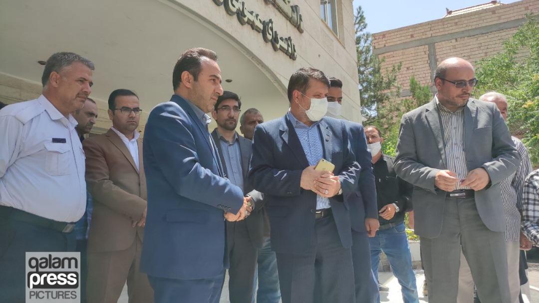 رئیس کل دادگستری آذربایجان شرقی از دادگستری شهرستان شبستر بازدید کرد