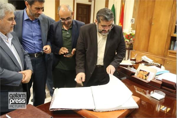 بازدید وزیر فرهنگ و ارشاد اسلامی از مجموعههای فرهنگی شهرستان میانه