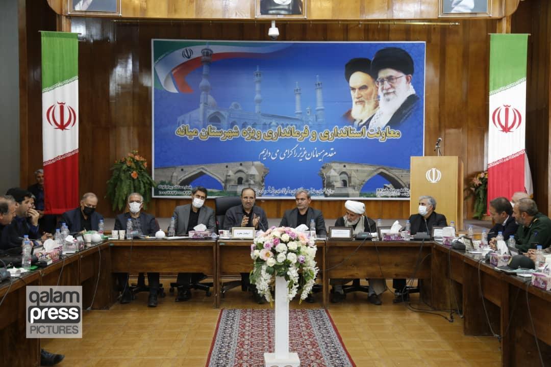 تخصیص اعتبار ۱۳۲۰ میلیاردی به پروژه های آبی شهرستان میانه/ اهتمام جدی دولت سیزدهم برای تکمیل پروژههای نیمهتمام