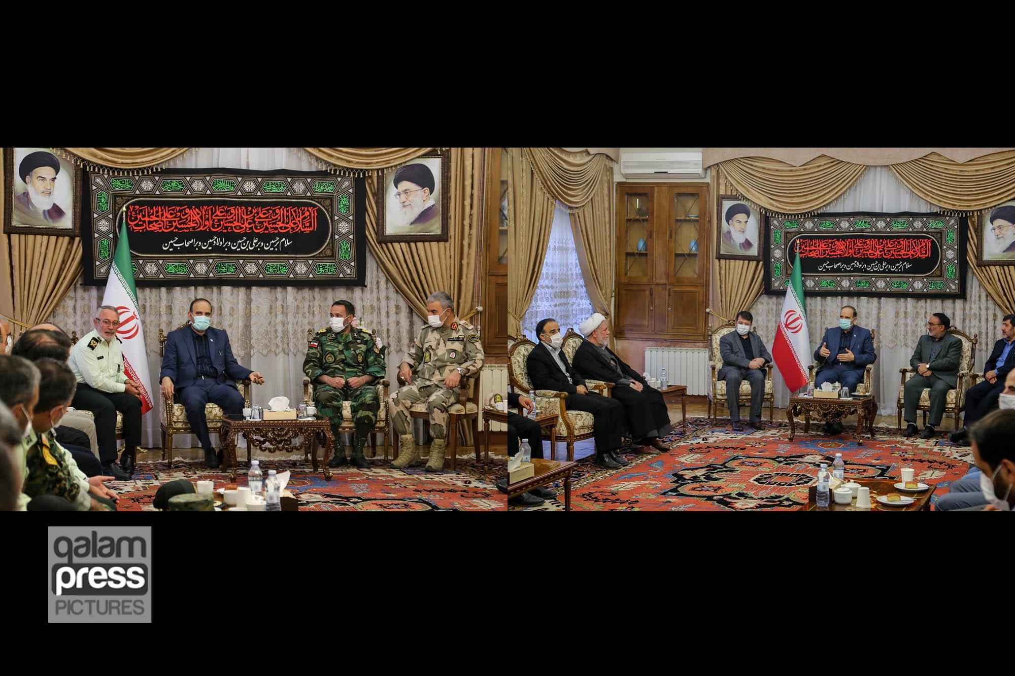 تعامل مسئولان اجرایی و قضایی و همراهی نیروهای مسلح برای تسریع در روند پیشرفت و توسعه استان