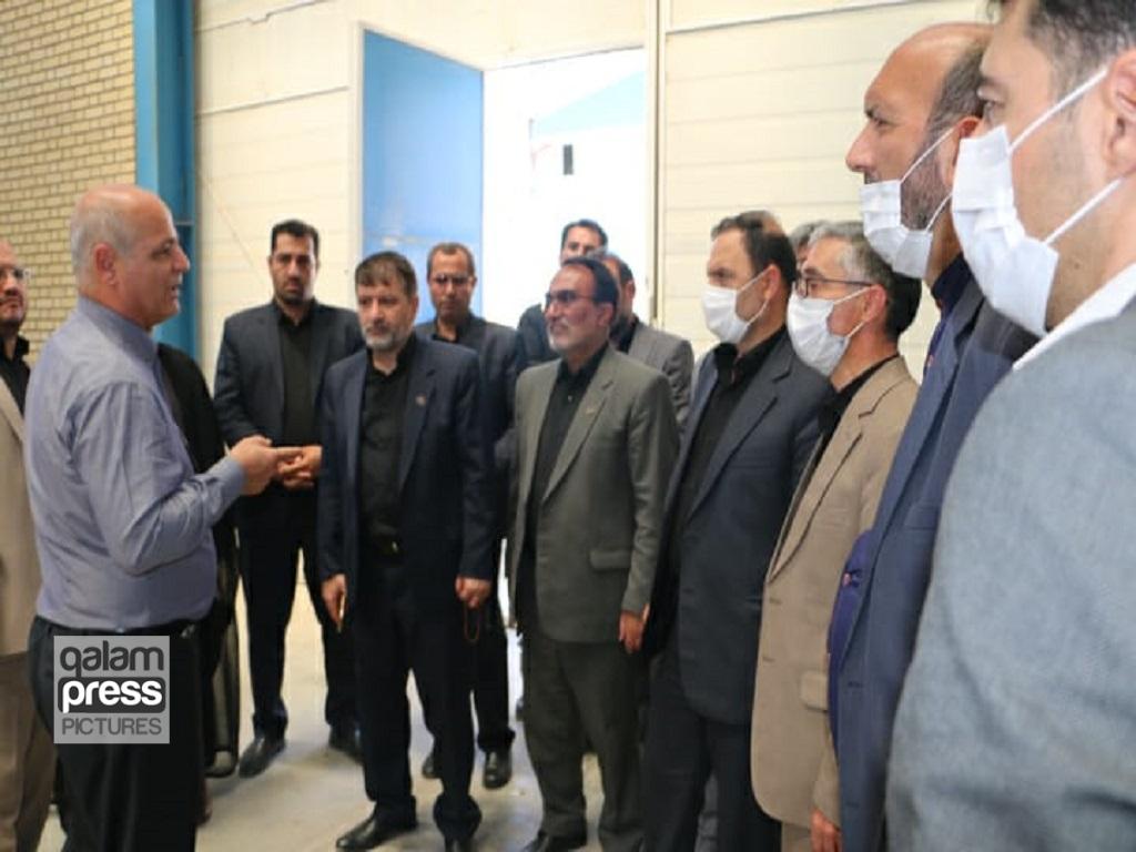 مسئولان قضایی استان آذربایجان شرقی از واحدهای تولیدی و صنعتی منطقه آزاد ارس بازدید کردند