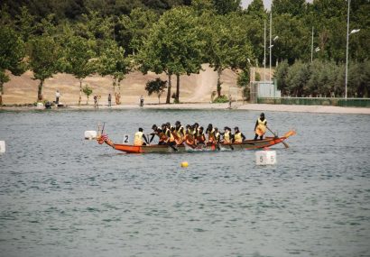 آغاز اردوی نماینده دراگون بوت بانوان ایران در قهرمانی جهان در دریاچه آزادی
