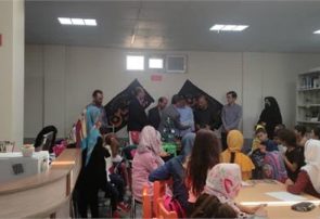 برگزاری دومین ورک شاپ هنرهای تجسمی در شهرستان آذرشهر