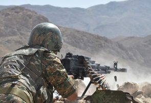 تیراندازی و شلیک خمپاره بین نیروهای جمهوری آذربایجان و ارمنستان
