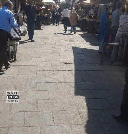 جمعآوری دستفروشان در محدوده بازار تاریخی تبریز