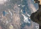 نمای تلخ از دریاچه ارومیه از ایستگاه فضایی! + فیلم