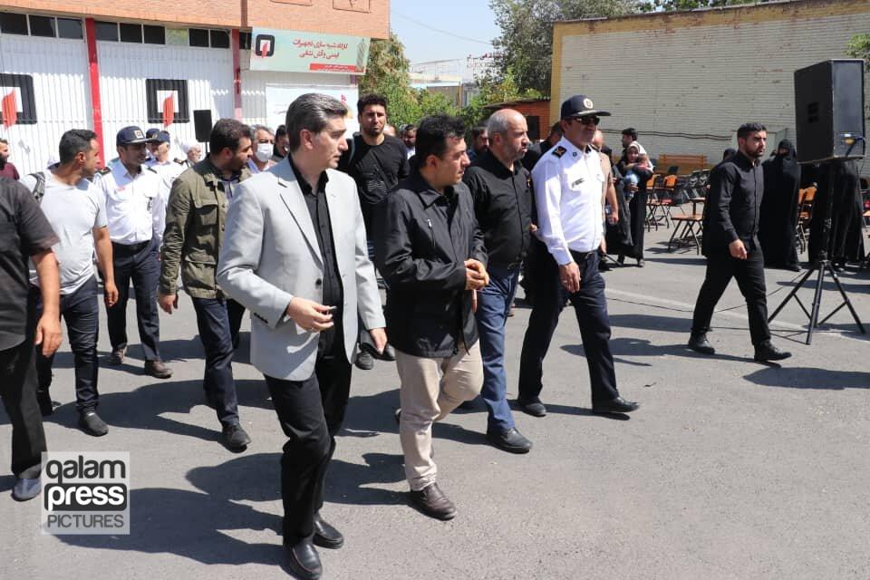 ارائه خدمات شهرداری تبریز به زائران اربعین
