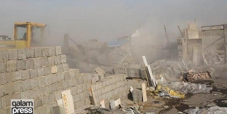 تخریب ۴۸ مورد ساخت و ساز غیرمجاز در جنوب غرب تبریز
