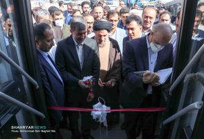 رونمایی از ۱۵۶ دستگاه اتوبوس و مینی‌بوس جدید شهرداری تبریز با حضور معاون وزیر کشور