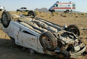واژگونی خودرو پژو با فوتی راننده ۱۵ ساله در تبریز