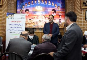 برگزاری دیدار مردمی رییس کل دادگستری آذربایجان شرقی در مسجد سفید تبریز