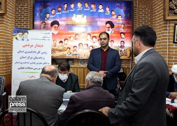 برگزاری دیدار مردمی رییس کل دادگستری آذربایجان شرقی در مسجد سفید تبریز