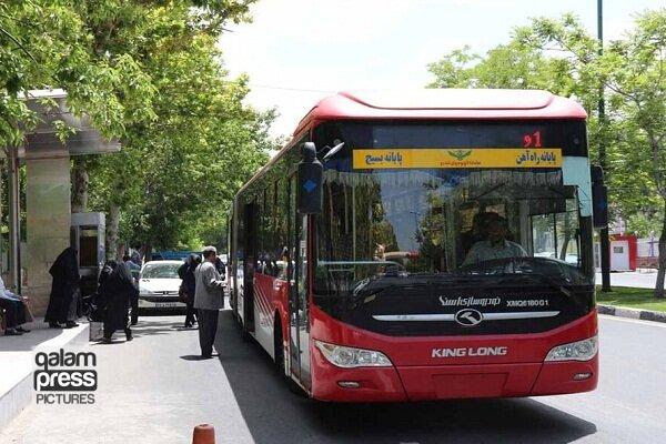 رایگان بودن اتوبوس مسیر بی آر تی و مترو در سومین سالگرد شهادت سردار دلها