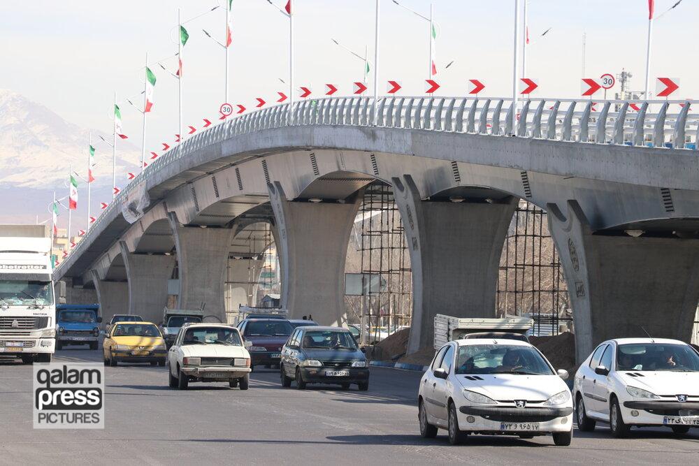تقاطع غیرهمسطح سپاه پاسداران انقلاب اسلامی به بهرهبرداری رسید