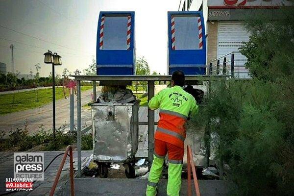 کاهش ۲۰۰ تنی پسماند شهری تبریز