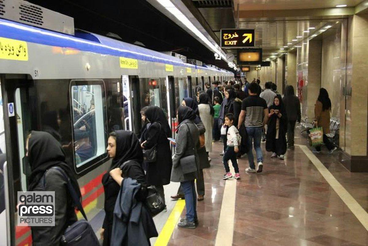 استقبال مردم از حمل‌ونقل پاک و افزایش چشمگیر مسافران مترو
