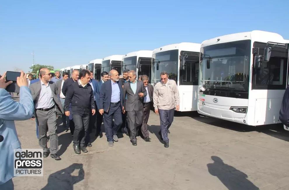 ورود تاکسی و اتوبوس جدید به ناوگان حمل و نقل عمومی تبریز