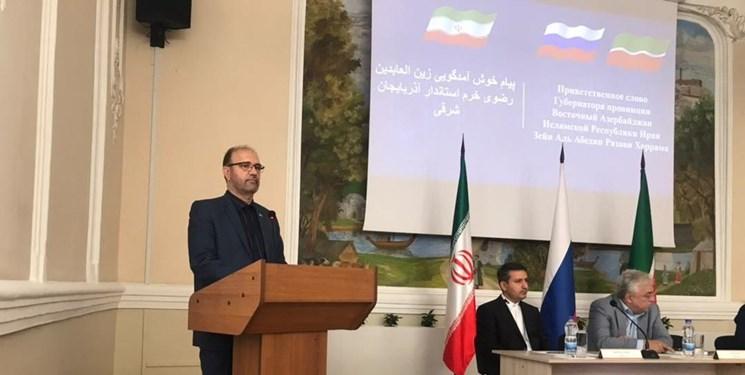 توسعه مراودات تجاری تبریز و قازان، نماد شکست تحریمهای اقتصادی است