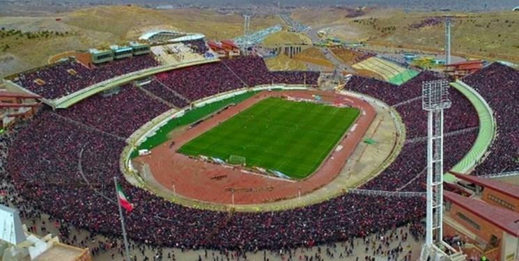 نامه به وزیر ورزش برای اخذ مجوز برای واردات چمن رولی به ورزشگاه یادگار امام تبریز