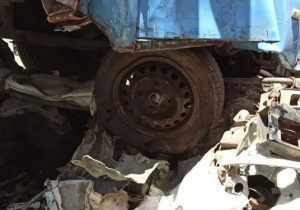 اتوبوسی  که  در تبریز خودروها را درو کرد!+ عکس